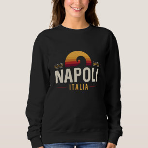 Napoli Italië Napoli Golf van Napels Italië Retro Trui