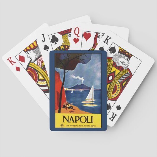  Napoli Italië Pokerkaarten (Achterkant)