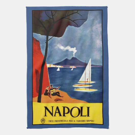  Napoli Italië Theedoek (Verticaal)