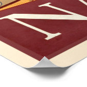 Napoli, Italy Vintage Travel Poster (Coin)