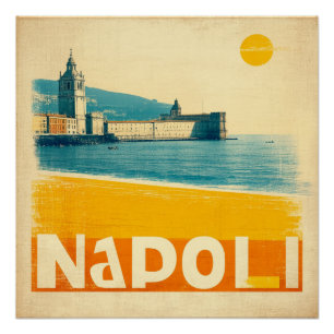 Napoli – Limited Edition, tijdloze stijl Perfect Poster
