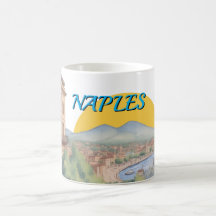 Napoli Mug – Vesuvio Skyline Coffee Cup | Souvenir