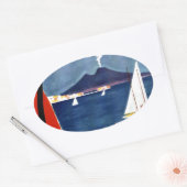 Napoli Ovale Sticker (Envelop)