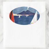 Napoli Ovale Sticker (Tas)