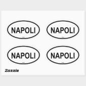 Napoli Ovale Sticker (Vel)
