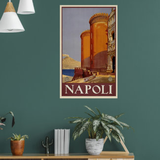  Napoli | Reizen Poster
