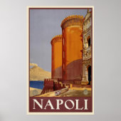 Napoli | Reizen Poster (Voorkant)