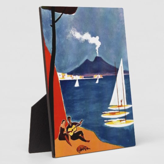 Napoli Travel Love Romance Fotoplaat (Zijkant)