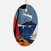 Napoli Travel Love Romance Keramisch Ornament (Rechts)