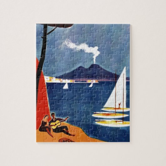  Napoli Travel Love Romance Legpuzzel (Verticaal)