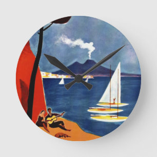  Napoli Travel Love Romance Ronde Klok