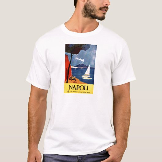 Napoli Travel Love Romance T-shirt (Voorkant)