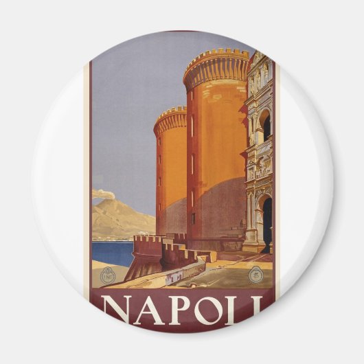  Napoli Travel Magneet (Voorkant)