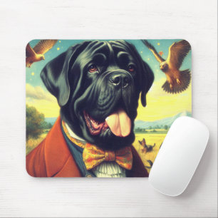 Napolitaans Mastiff schilderij Muismat