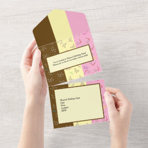 Napolitaanse Ice Cream Chemistry Science Party All In One Uitnodiging