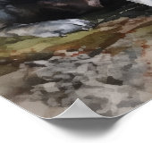 Napolitaanse Mastiff Dog Art Print Poster (Hoek)