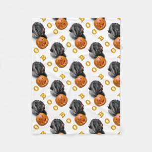Napolitaanse Mastiff Halloween BOO Fleece Deken