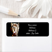 Napolitaanse Mastiff hond Etiket (Insitu)