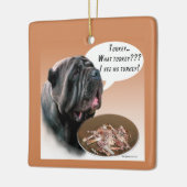 Napolitaanse Mastiff Turkije Keramisch Ornament (Links)