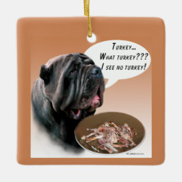 Napolitaanse Mastiff Turkije Keramisch Ornament