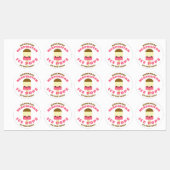 Napolitaanse Poppen Labels (Vel)