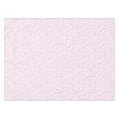 Nappe 100e anniversaire Motif des numéros rose et blanc (Devant (Horizontal))