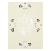 Nappe 13e anniversaire 2 Photos Lin à dentelle (Devant)