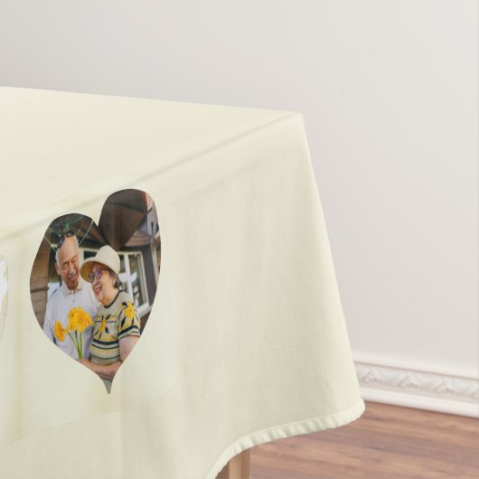 Nappe 13e anniversaire 2 Photos Lin à dentelle (In Situ)