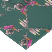 Nappe 16e anniversaire du Mariage Bougies et fleur de St (Angle)