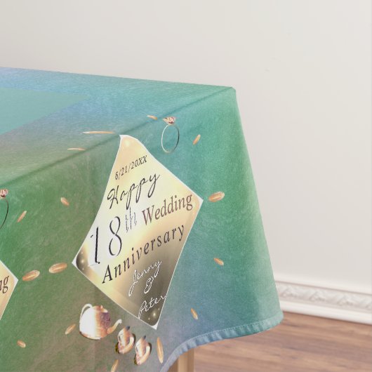 Nappe 18e anniversaire de Mariage Porcelain Cat's Eye & (In Situ)