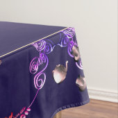 Nappe 18e anniversaire Porcelaine Cat's Eye Blue Centre (In Situ)