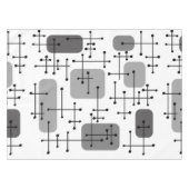 Nappe 1950 Eames Era Art Crosshairs Grey (Devant (Horizontal))