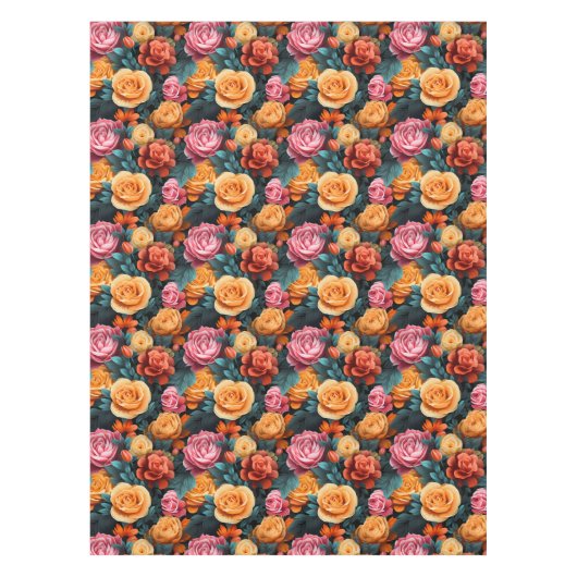 Nappe #1 Motif floral (Devant)