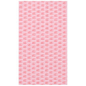 Nappe 2025 Modern Merry and Bright Red Pink Christmas (Devant)