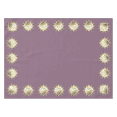 Nappe 21e anniversaire Mariage laiton et olite (Devant (Horizontal))