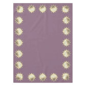 Nappe 21e anniversaire Mariage laiton et olite (Devant)