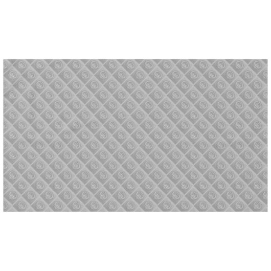 Nappe 25e anniversaire du Mariage Silvery Grey (Devant (Horizontal))