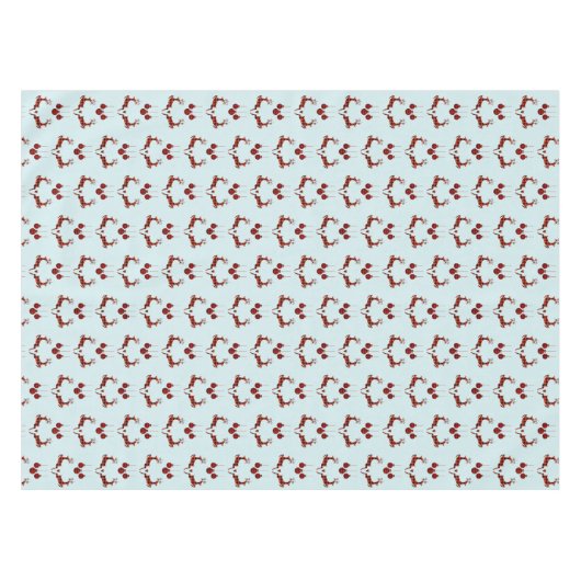 Nappe 2 cerfs de Noël saut de style rustique (Devant (Horizontal))