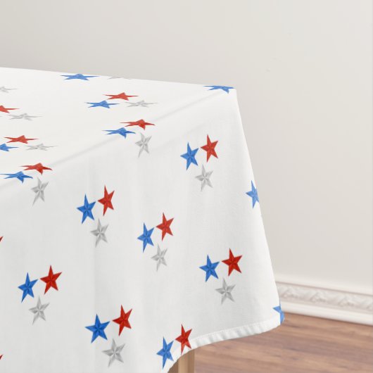 Nappe 4 juillet Étoiles patriotiques (In Situ)