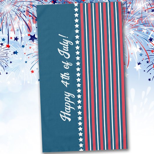 Nappe 4 juillet patriotique