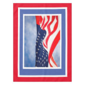 Nappe 4 juillet Patriotique rouge bleu (Devant)
