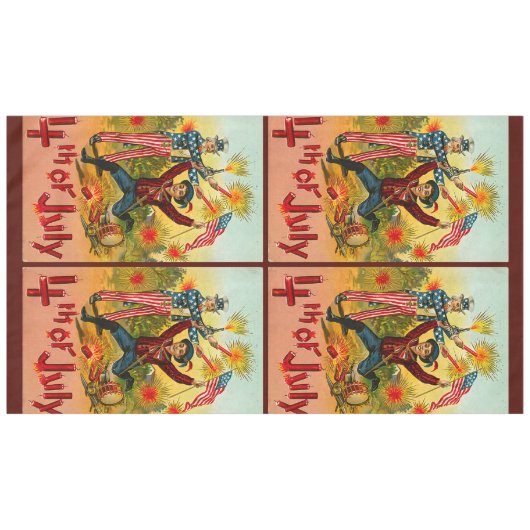 Nappe 4 juillet vintage (Devant (Horizontal))