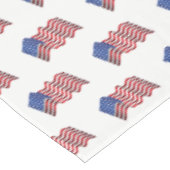 Nappe 4juillet Drapeau patriotique (Angle)