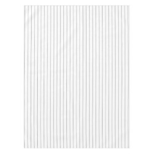 Nappe 50 % de rayures grises sur bande blanche de 1 pouc