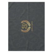 Nappe 50e anniversaire Mariage d'or personnalisé (Devant)