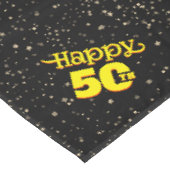Nappe 50e anniversaire NOIR (Angle)