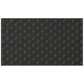 Nappe 50e anniversaire or noir bonjour 50 typographie (Devant (Horizontal))