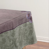 Nappe 52x70 Raisins avec fond floral (In Situ)