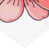 Nappe 5 Fleurs de couleur (Angle)