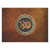 Nappe [600] Dragons rouges et jaunes (Devant (Horizontal))